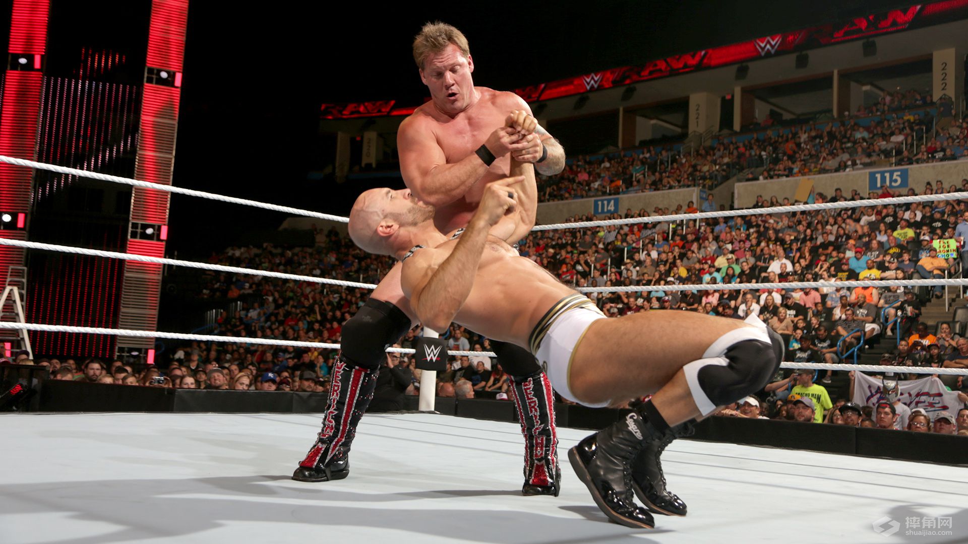 塞萨罗对阵克里斯·杰里科《WWE RAW 2016.06.07》