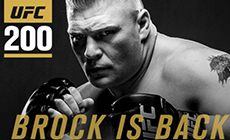 布洛克·莱斯纳比赛变成UFC 200主战赛！！