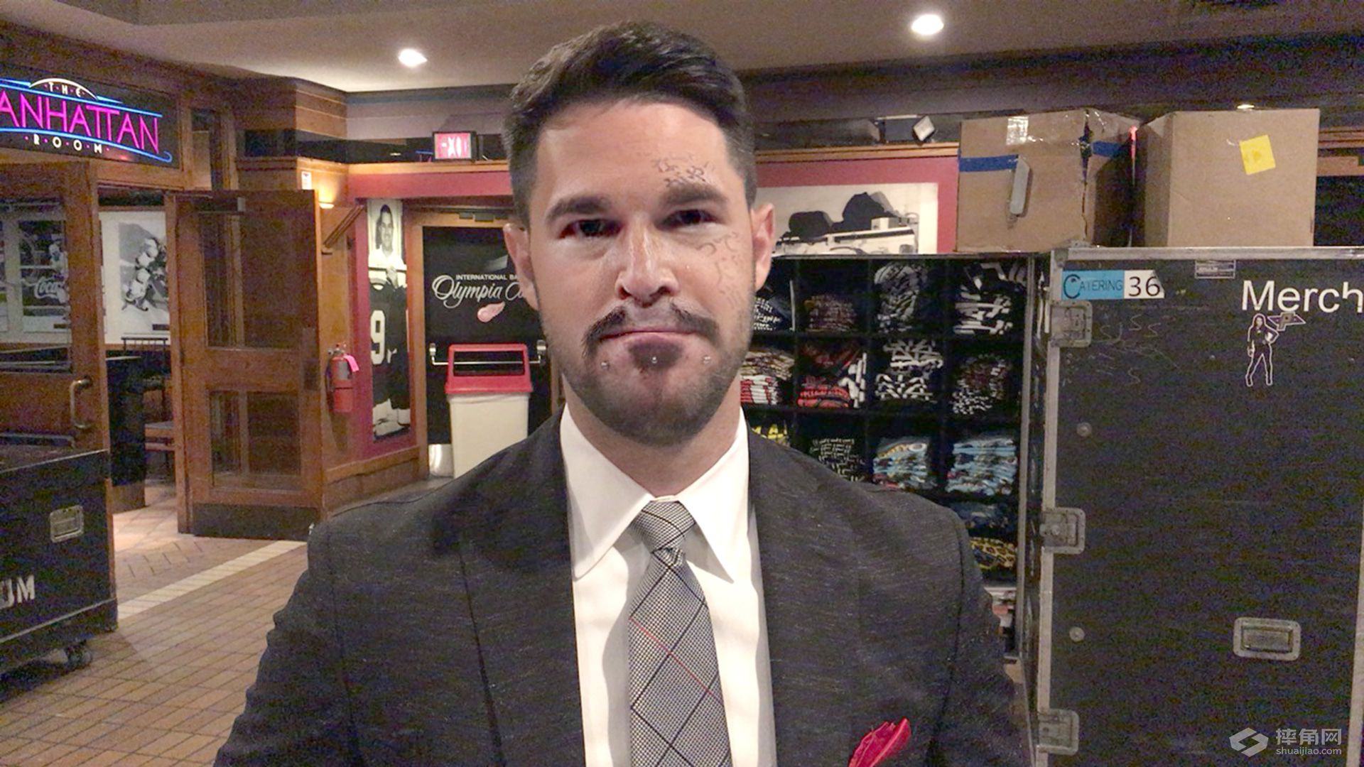 太魔性！当WWE选手裁判都换上天灾的脸！