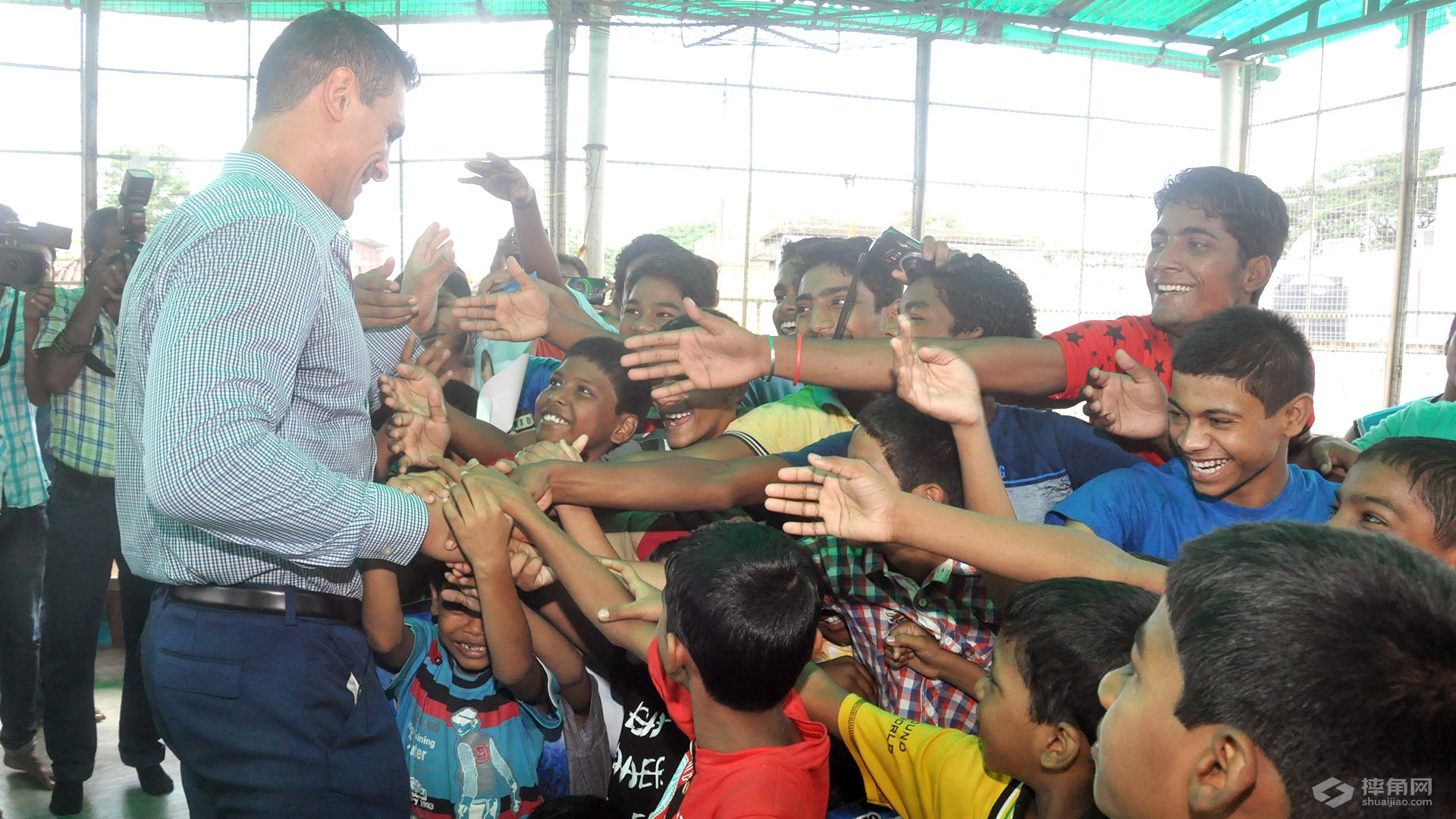 阿尔伯托·德·里奥印度加尔各答粉丝见面会