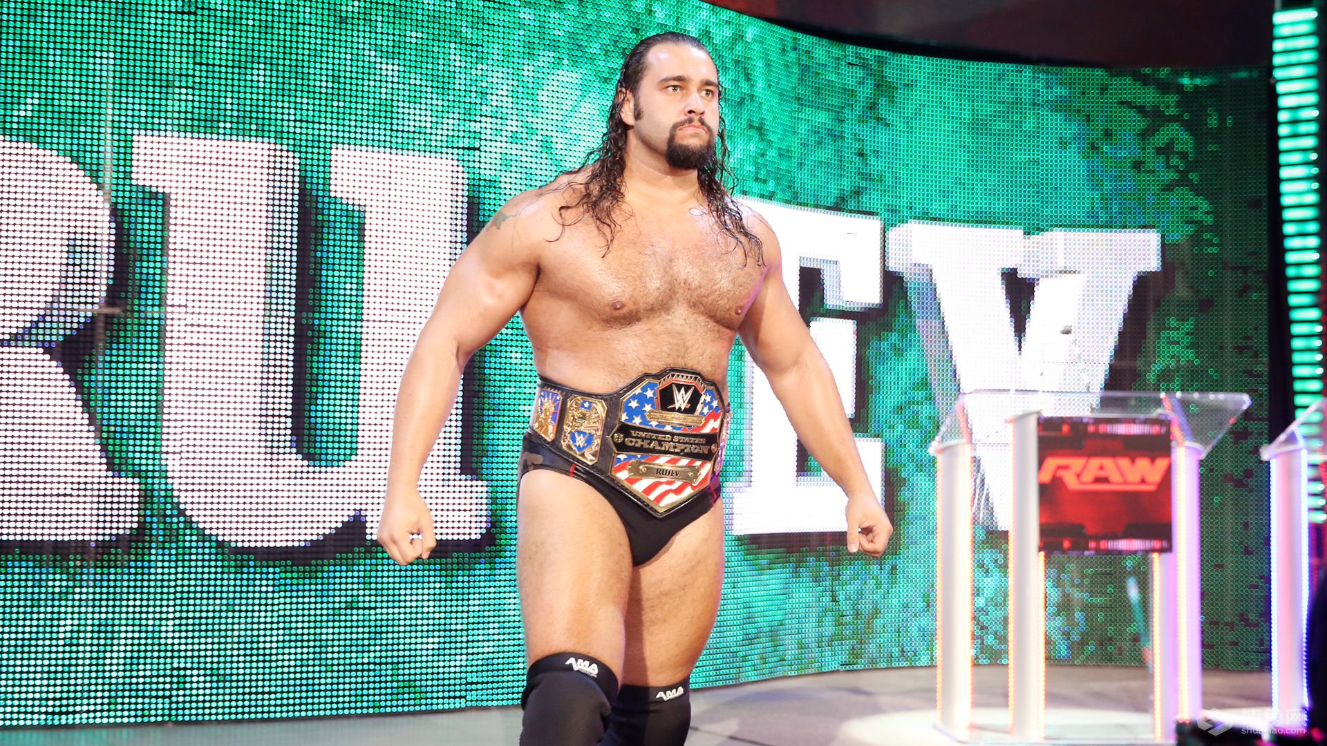 道夫·齐格勒&扎克·莱德对阵鲁瑟夫&希莫斯《WWE RAW 2016.07.19》