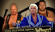 WWE02年审判日 强弱不等赛 Ric Flair&Big Show vs. Steve Austin