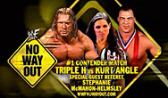 WWE无路可逃2002 Kurt Angle vs Triple H恩怨情仇赛