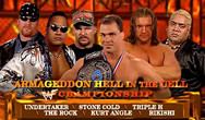 WWE世界末日2000 史上最强阵容地狱铁笼赛
