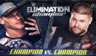 WWE铁笼密室2015 John Cena vs Kevin Owens个人恩怨赛
