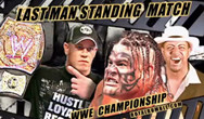 WWE07年皇家大战John Cena控血吊打Umaga 最后站立者赛