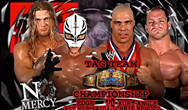 WWE02年技术大战Edge&619 vs Angle&Benoit 双打冠军赛