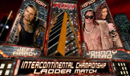 WWE06年极限阶梯Jeff Hardy vs Johnny Nitro 洲际冠军赛
