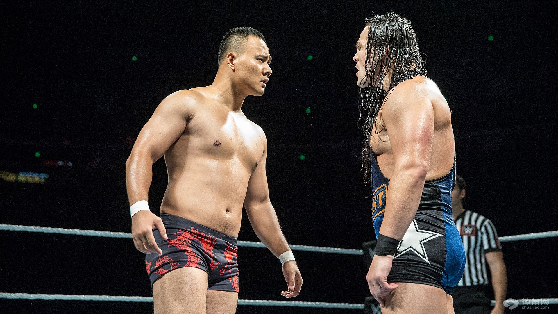 WWE中国上海现场秀，快来找找你在哪！