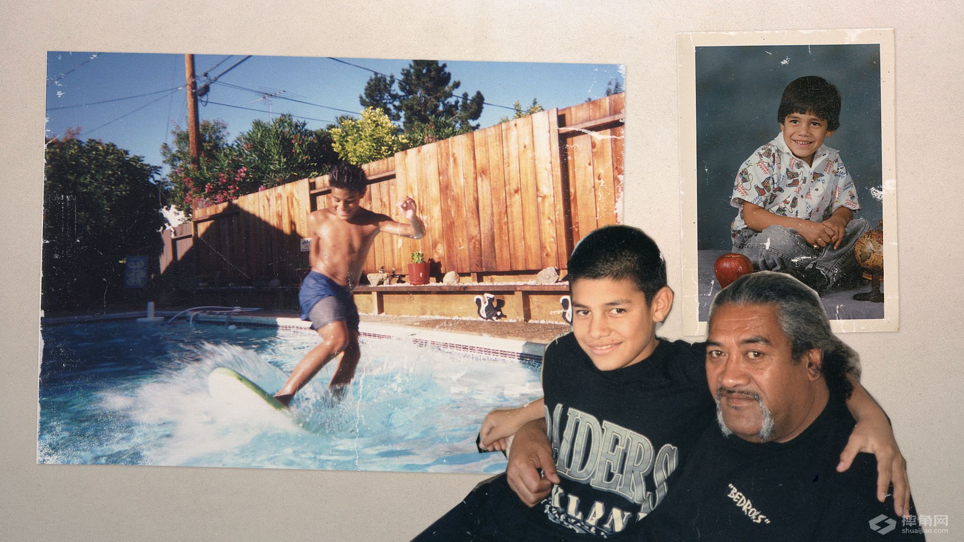 WWE明星们的小时候