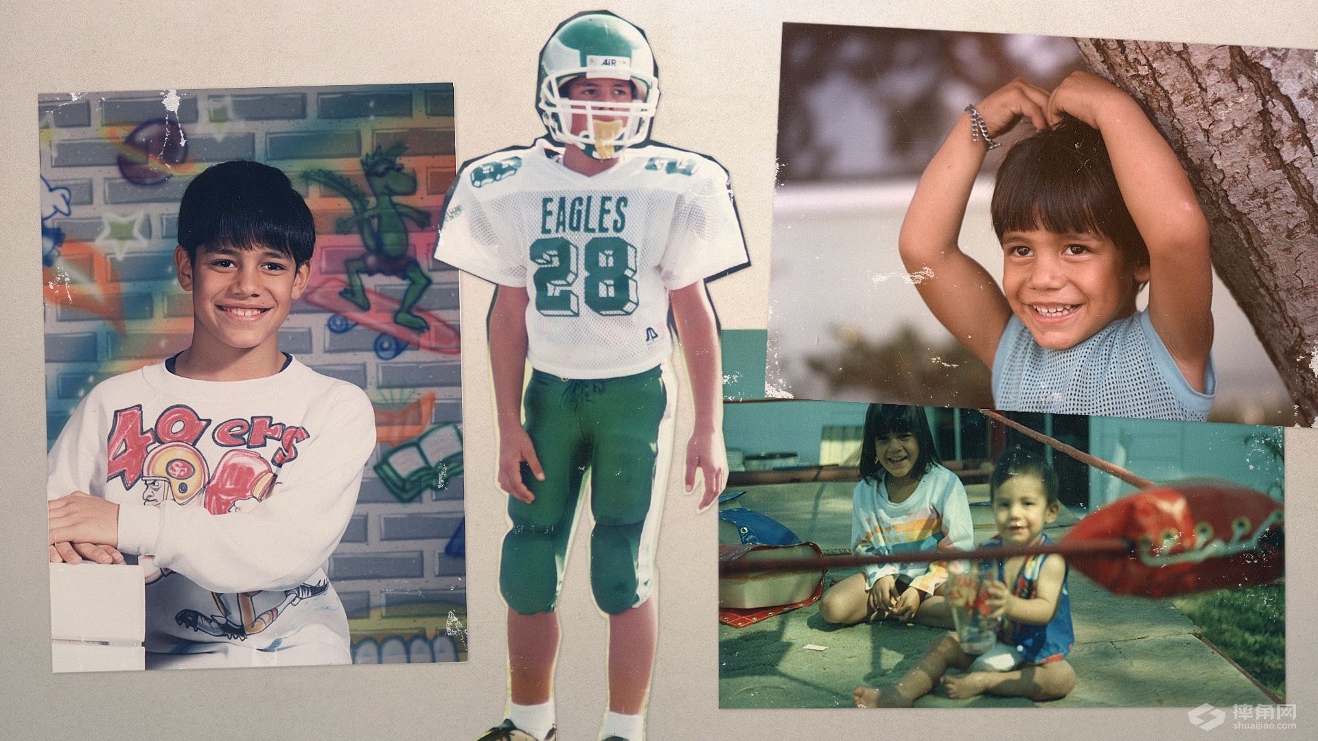 WWE明星们的小时候