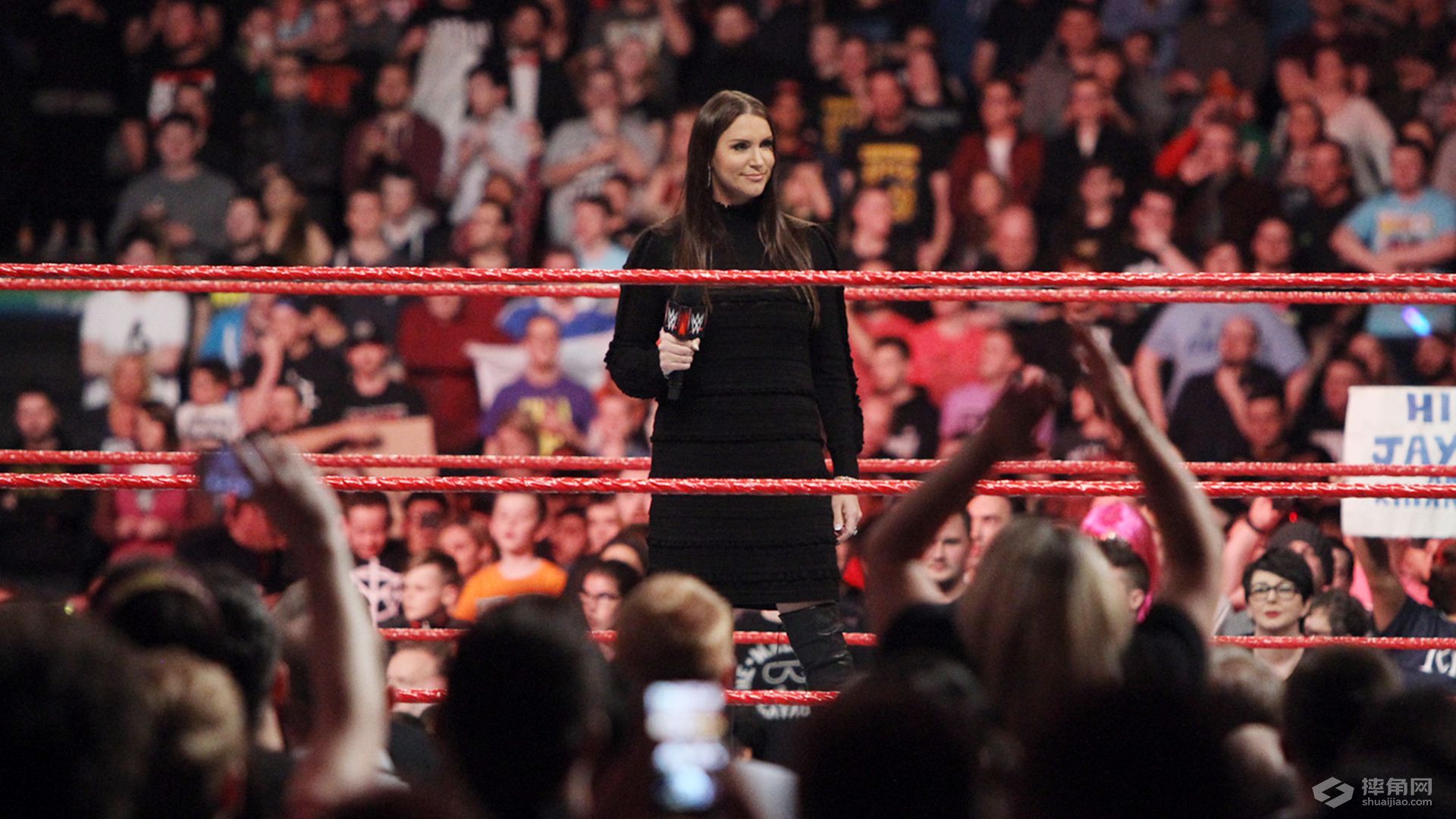 斯蒂芬妮揭示了强者生存红蓝大战最后一位成员《WWE RAW 2016.11.08》