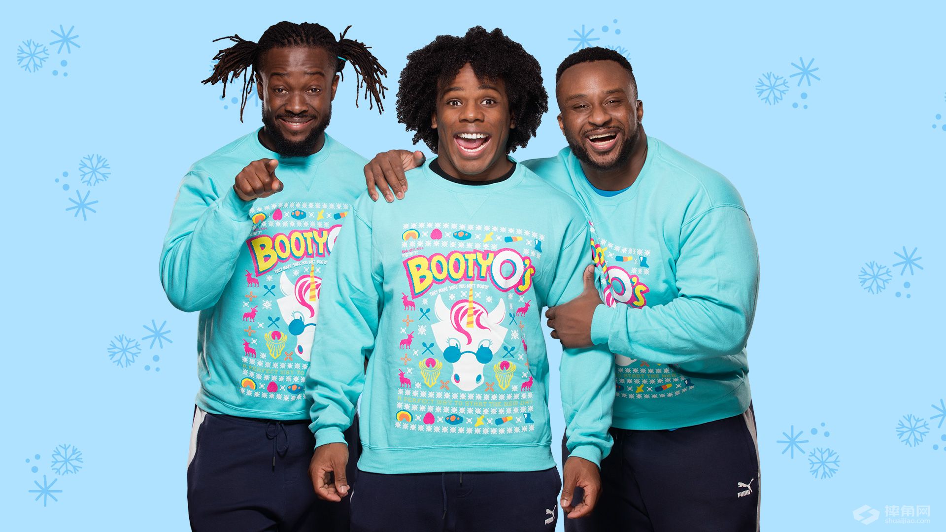 WWE的圣诞毛衣，你最爱谁的？