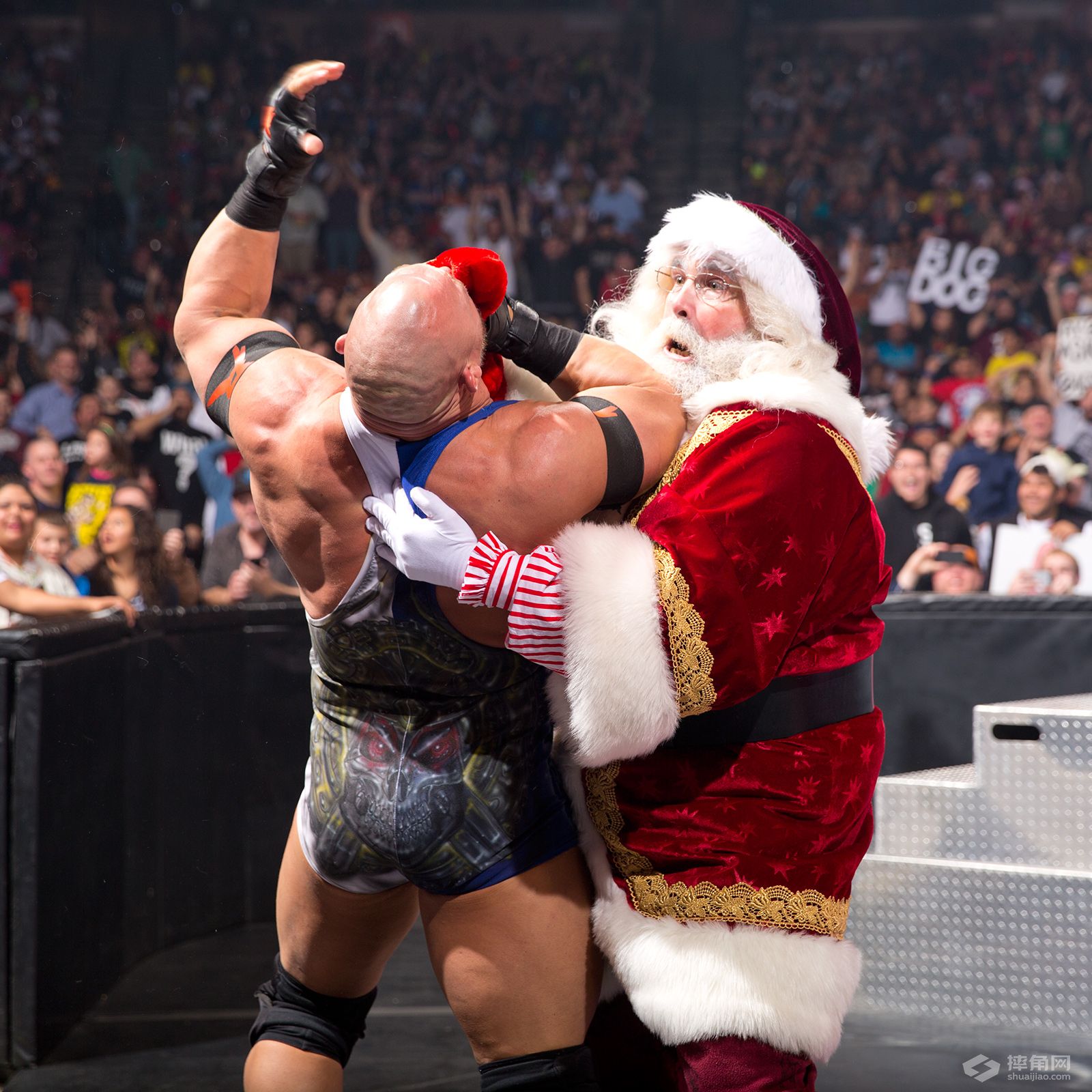 WWE明星版圣诞老人集锦！