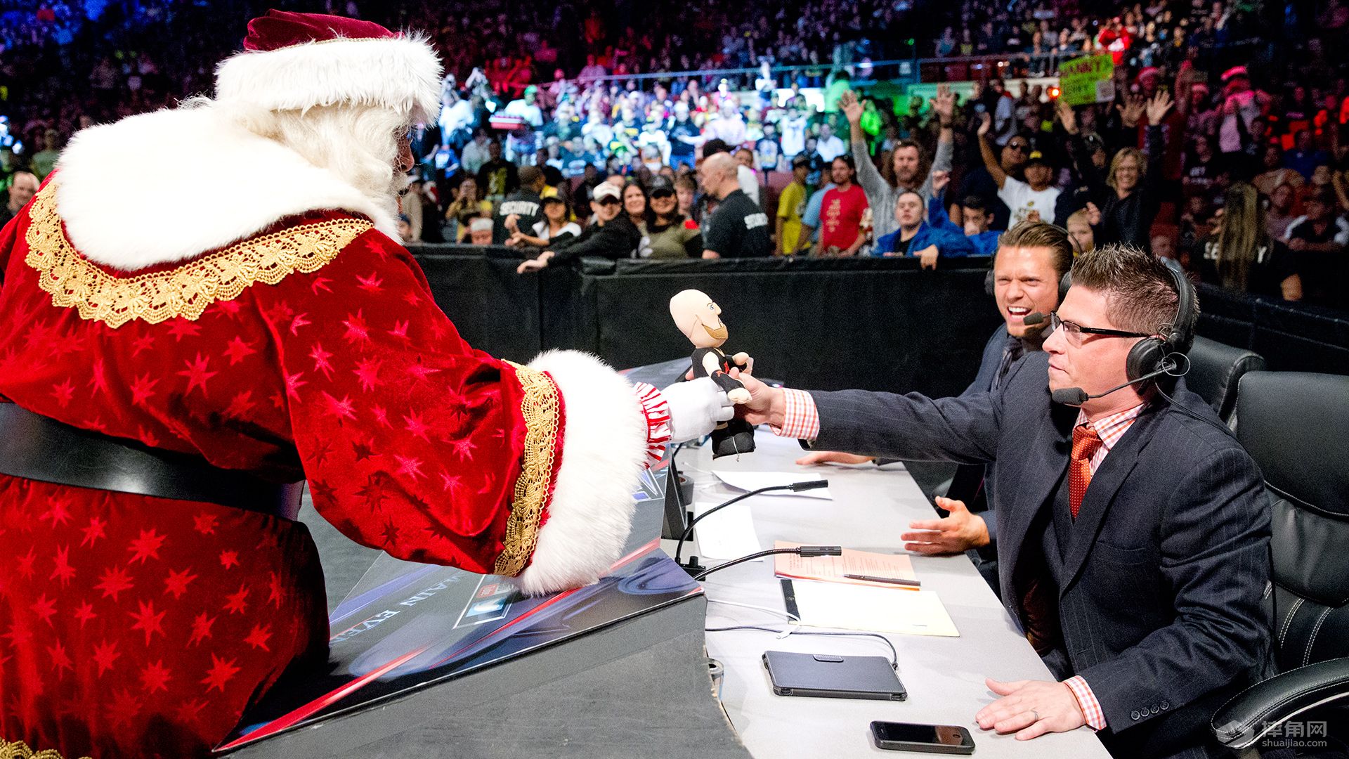 WWE明星版圣诞老人集锦！