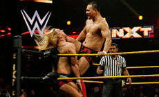 NXT现场秀：拉娜再度参赛，王彬喜获胜利！