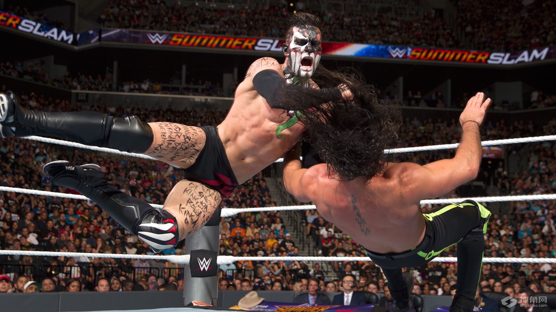 WWE史上那些面画油彩！表情冷酷的五十大选手！