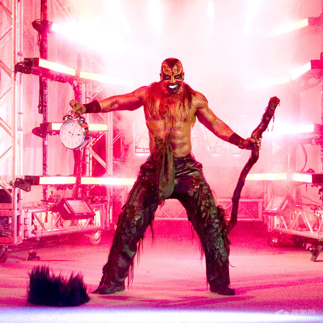 WWE史上那些面画油彩！表情冷酷的五十大选手！