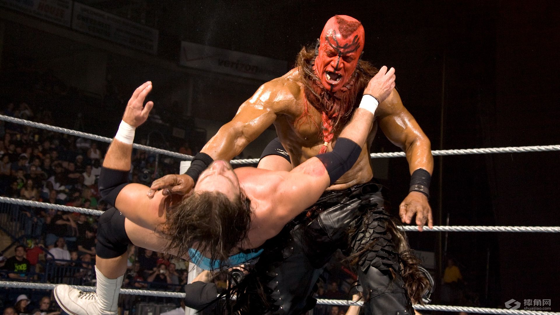 WWE史上那些面画油彩！表情冷酷的五十大选手！