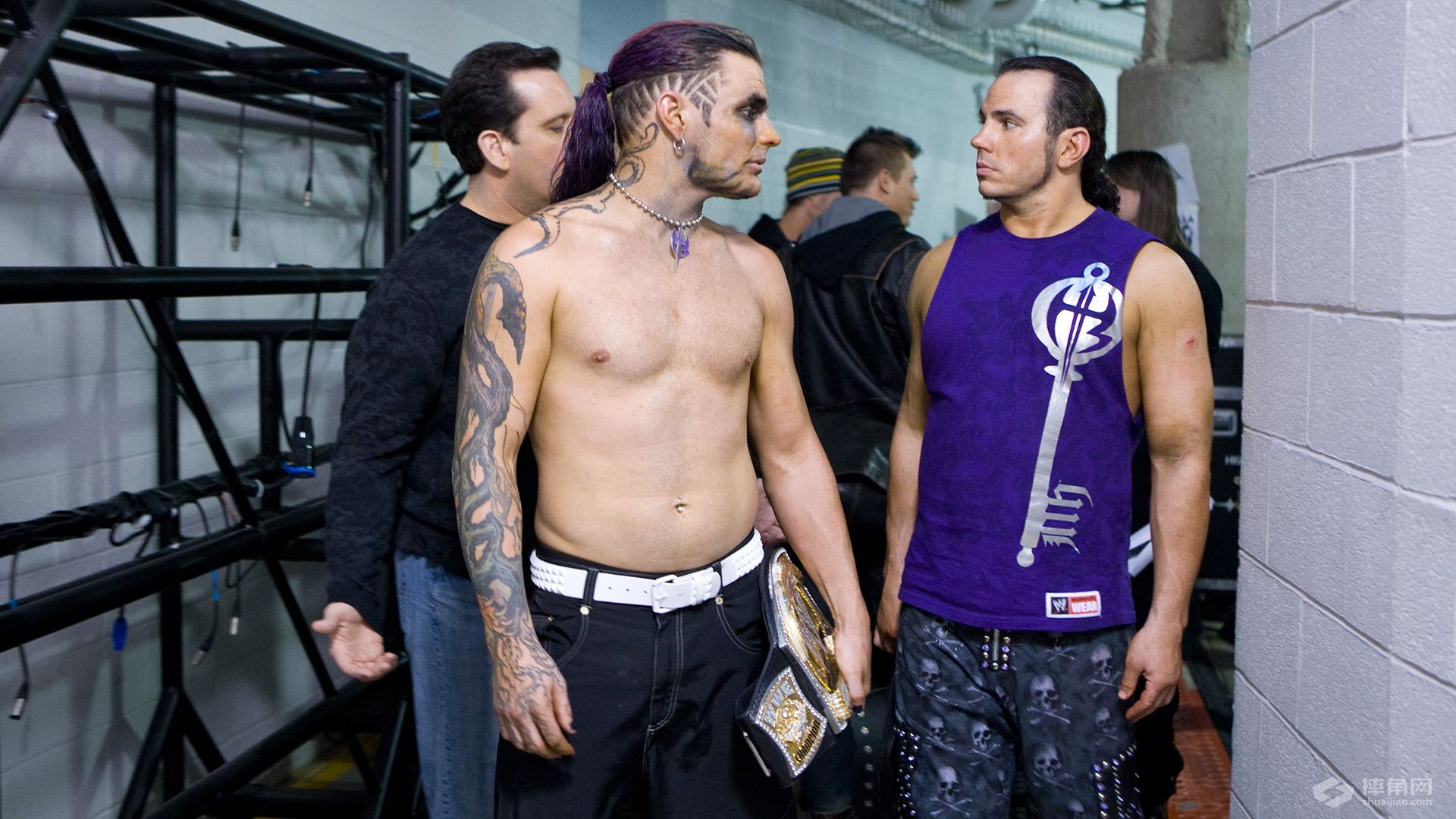 WWE巨星集锦，这绝对是是你没有见过的哈迪兄弟！