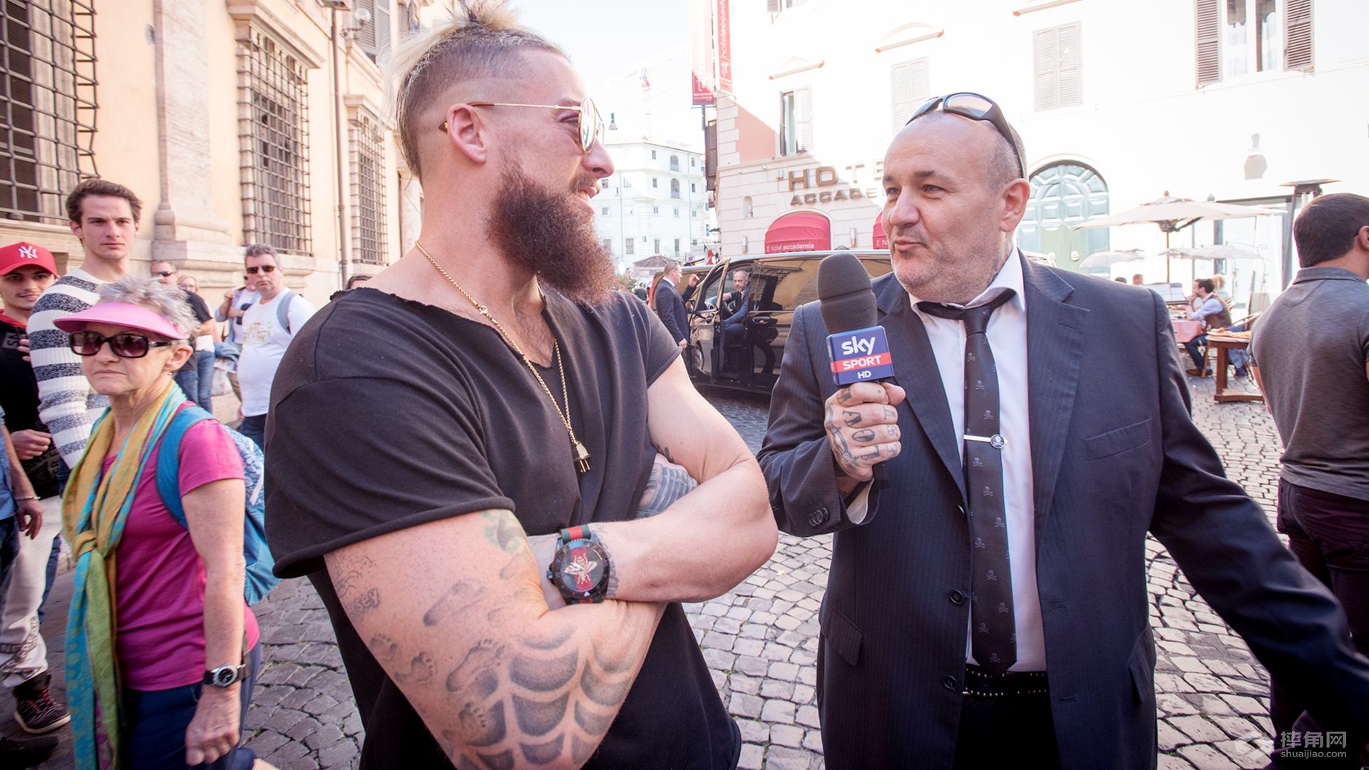 BOSS、大凯斯等同游罗马！