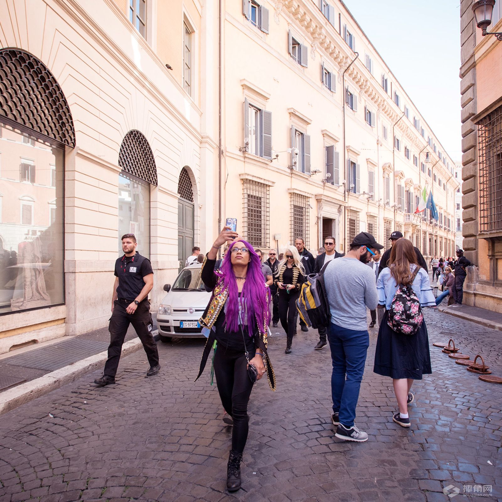 BOSS、大凯斯等同游罗马！