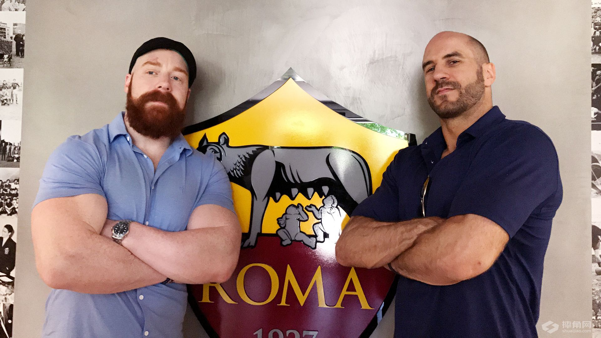 好基友组合希莫斯和塞萨罗一同参观罗马的俱乐部！