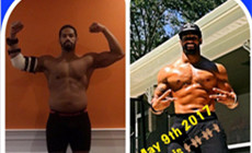 黑人版约翰·塞纳，三个月完成从胖子到肌霸的蜕变！
