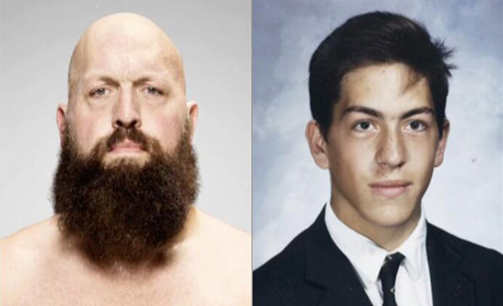 WWE明星高中照曝光：大秀哥年轻的时候也是小鲜肉啊！