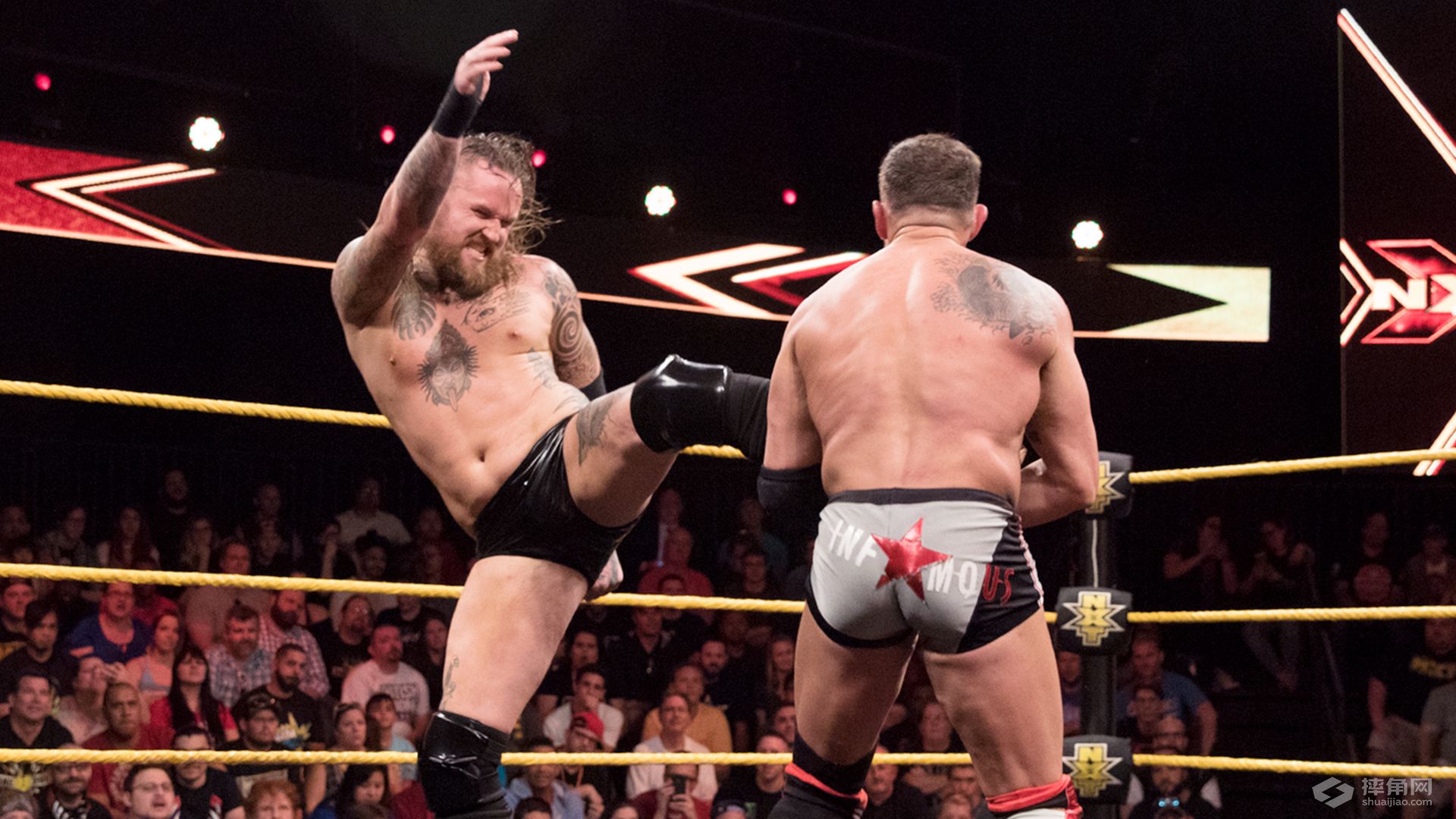 NXT上演双打对决，SAnitY军团乱入，大战一触即发！《WWE NXT 2017.07.13》