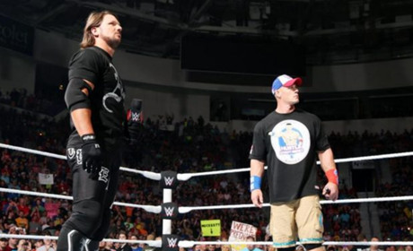 都说WWE头牌约翰·塞纳打压选手？AJ·斯泰尔斯真相了！