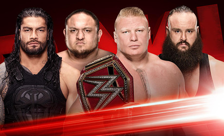 《RAW 2017.08.15》战报：四大狠角色同台斗殴！