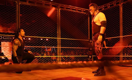 《RAW 2017.10.17》图集：铁笼大赛惊现大型红色杀人机器！