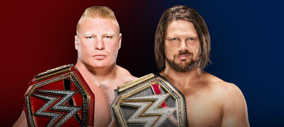 《Survivor Series 2017》布洛克 VS AJ斯泰尔斯谁将获胜？