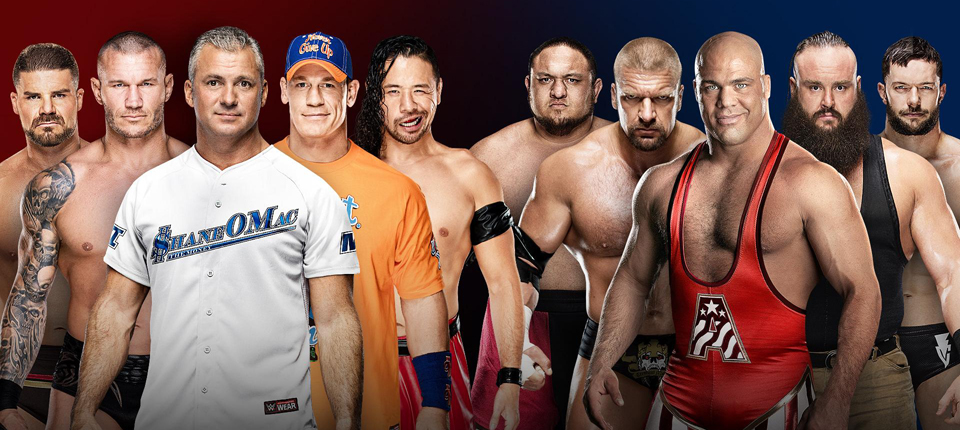 《Survivor Series 2017》红蓝品牌男子五对五团队赛谁将获胜？
