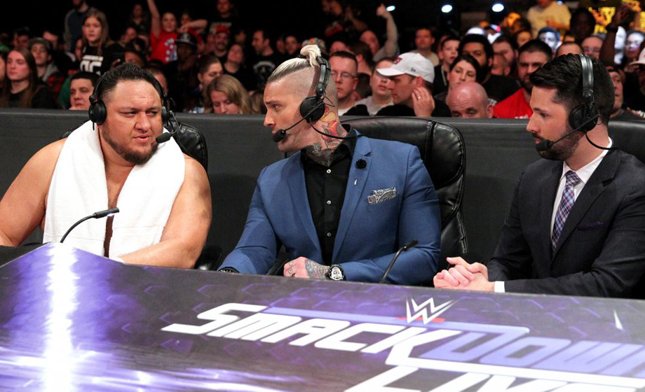 丹尼尔·布莱恩历史首战杰夫·哈迪！《WWE SD 2018.05.23》