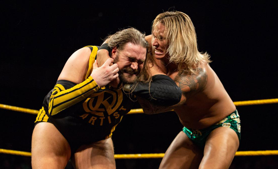 善纳·巴斯勒对峙宝城海里，强尼·加尔加诺变身“强尼·失败”！《WWE NXT 2018.09.06》