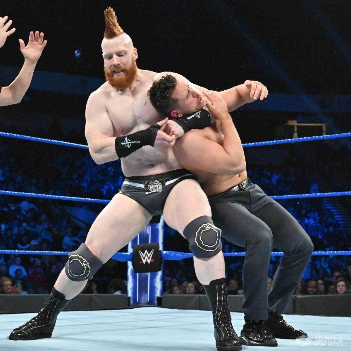 米兹对决希莫斯，肖恩·麦克曼施展极限飞踢！《WWE SD 2019.01.16》