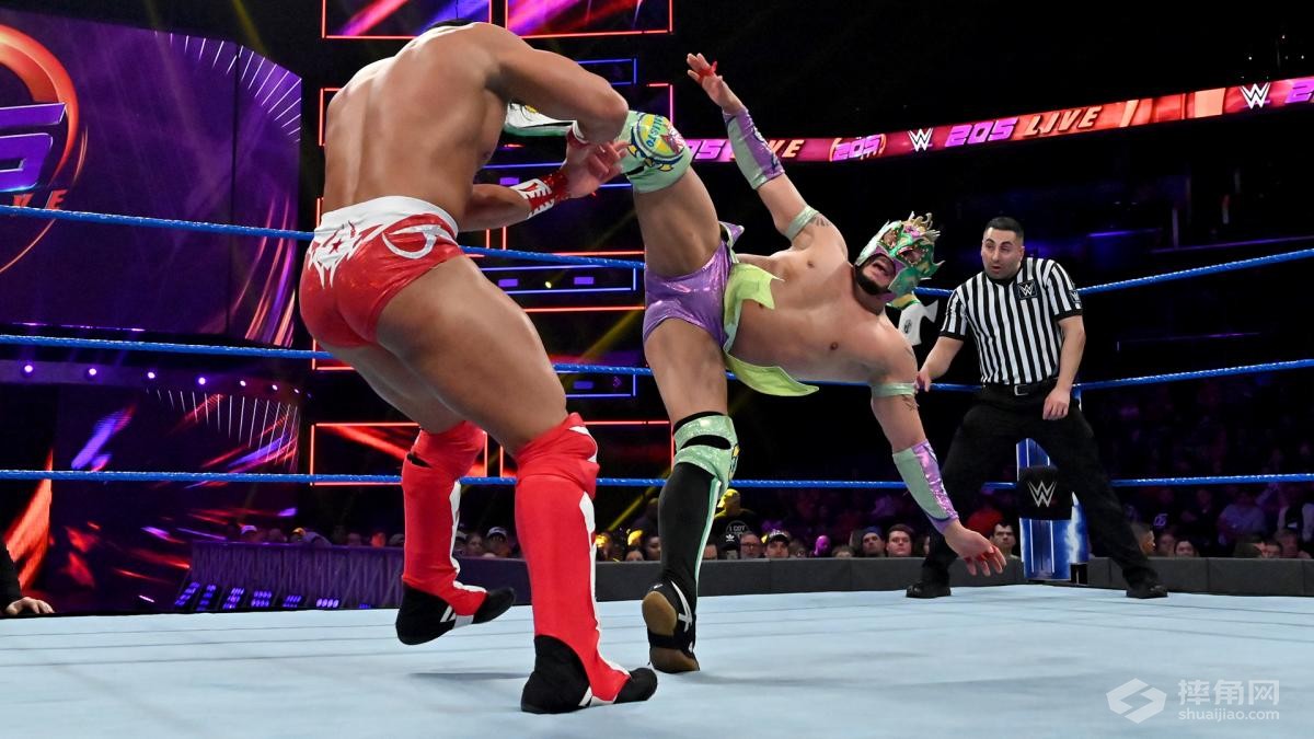 谁将晋级下一轮轻量级锦标赛？《WWE 205 Live 2019.02.28》