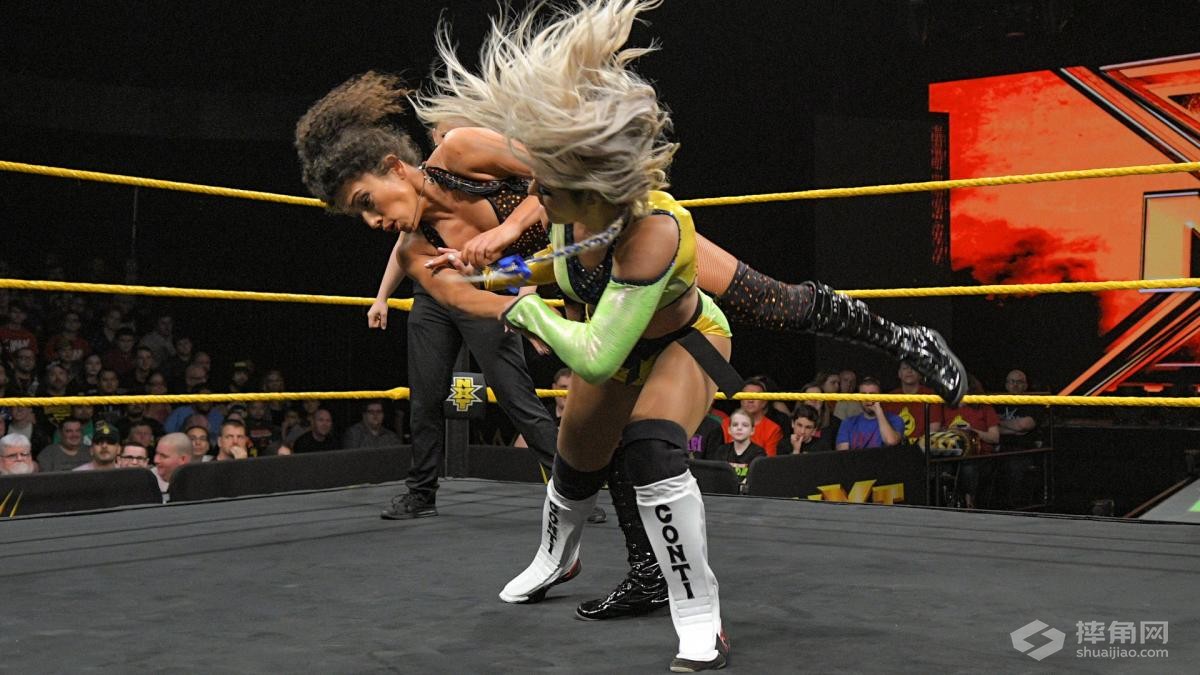 米娅·艳大战NXT女子冠军善纳·巴斯勒！《WWE NXT 2019.02.28》