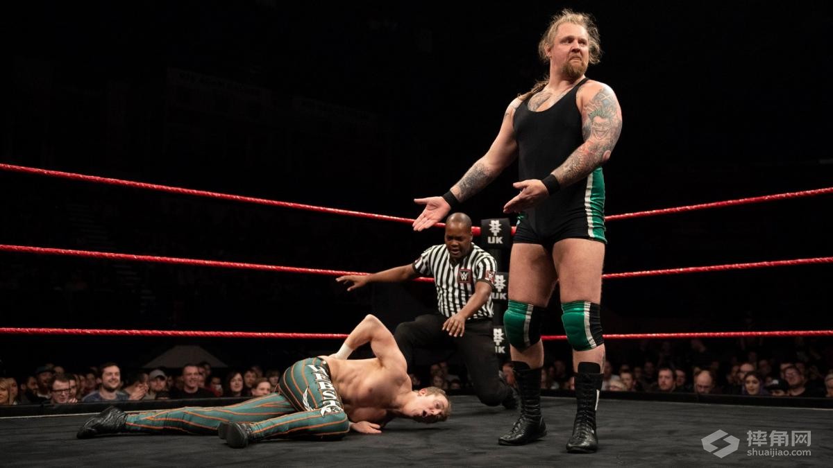 皮特·邓恩联手沃尔特战胜了咖啡兄弟！《WWE NXT UK 2019.03.14》