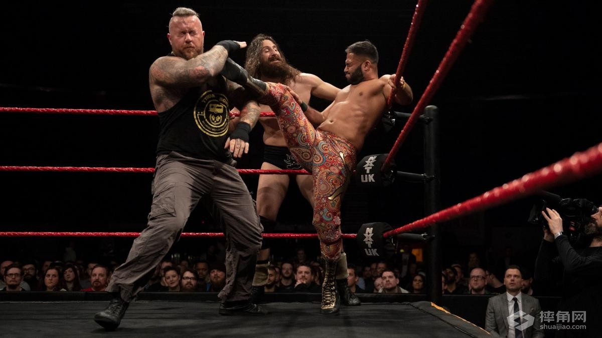 皮特·邓恩联手沃尔特战胜了咖啡兄弟！《WWE NXT UK 2019.03.14》