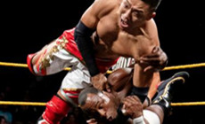 WWE中国选手王彦博实现擂台首秀，犀利腿法进攻让人眼前一亮！