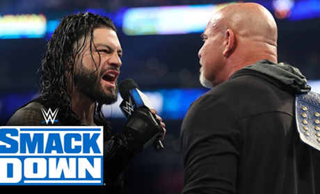WWE战神高柏与罗曼签订比赛合约，两人擂台疯狂对峙！