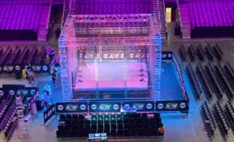 AEW首场铁笼赛即将开打，铁笼设计独具特色！