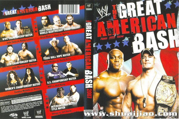 The Great American Bash 2007 DVD封面