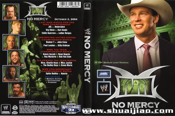 No Mercy 2004 DVD封面