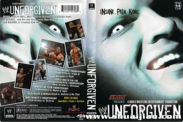 Unforgiven 2004 DVD封面