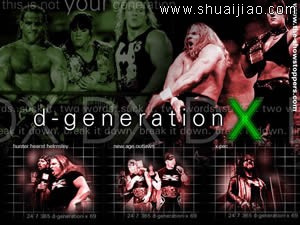 我等着你，D-generation X