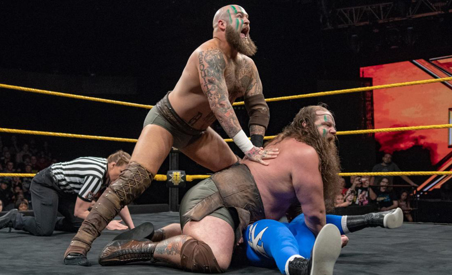 宝城海里对阵比安卡·贝莱尔，引发大混战！《WWE NXT 2019.04.04》